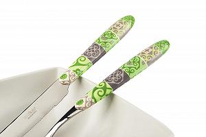 Набор столовых приборов Excelsa Maiolica Green, 24 предмета цена на synthetic.ua - Фото 1 Набор столовых приборов Excelsa Maiolica Green, 24 предмета synthetic.ua - Фото 1