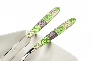 Набір столових приборів Excelsa Maiolica Green, 24 предмети synthetic.ua - Фото 1