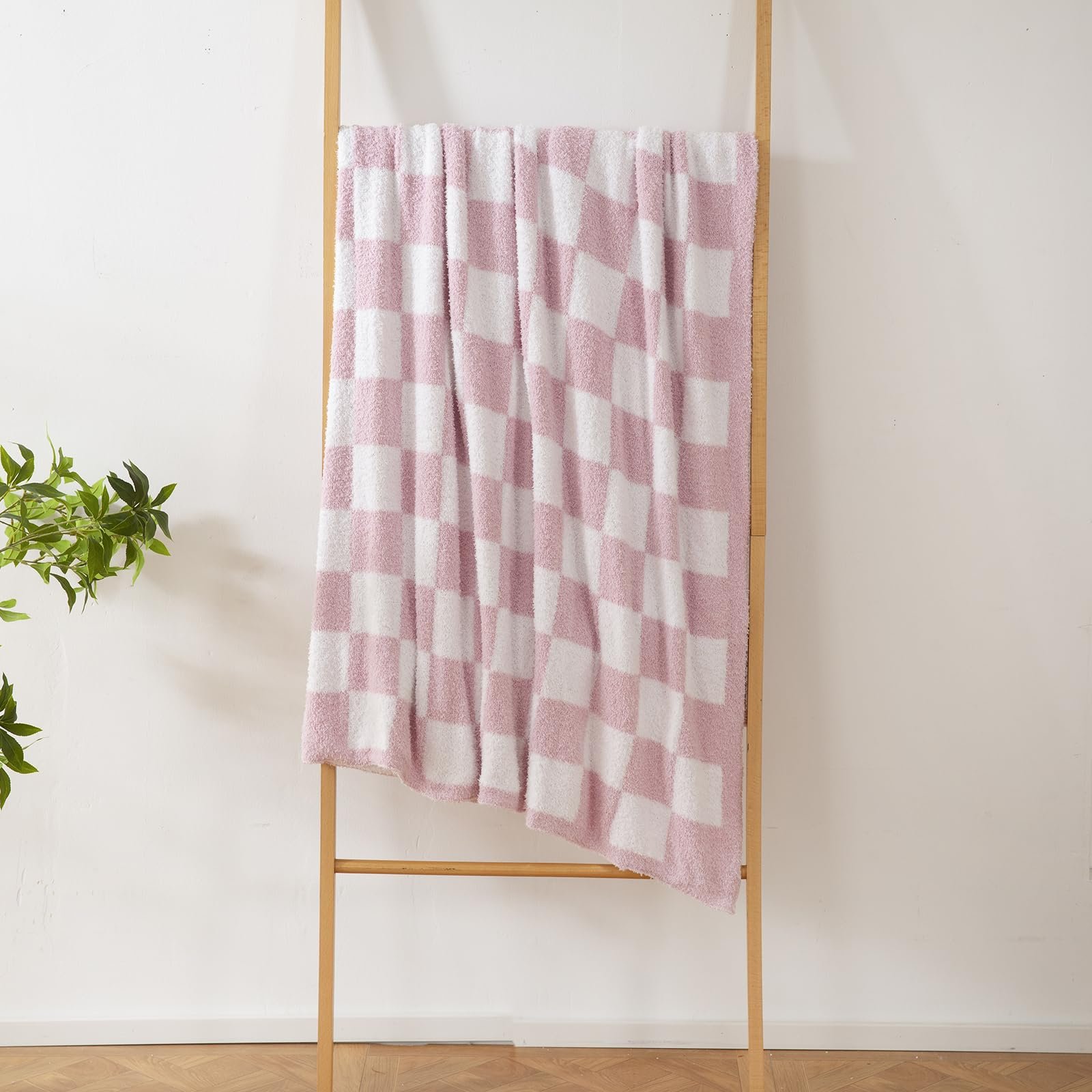 Плед YIRUIO в клітинку, теплий, комфортний, плюшевий, двосторонній з мікрофібри, фото №6 Плед YIRUIO в клітинку, теплий, комфортний, плюшевий, двосторонній з мікрофібри, фото №6