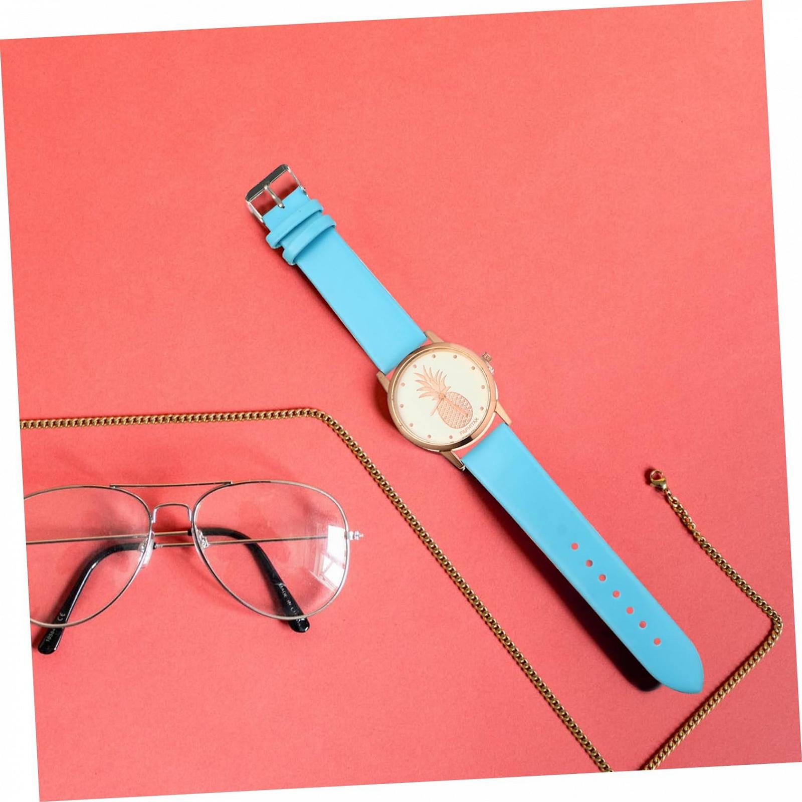 Жіночий годинник LIFKOME Ананас, Золотистий, Білий, фото №4