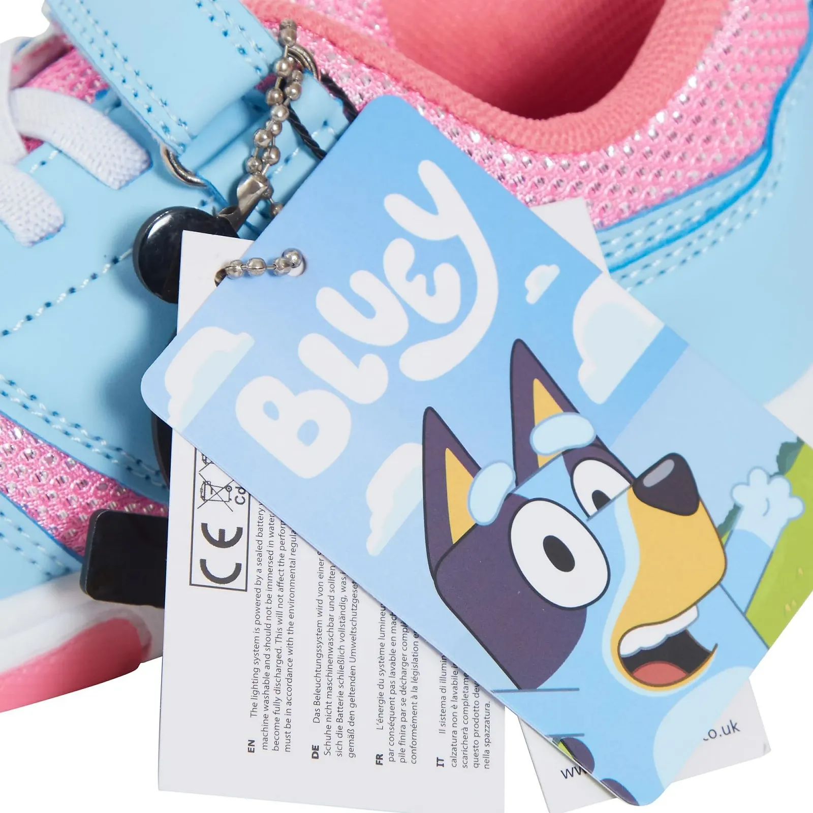 Кроссовки Bluey Для Девочек Щенок С Подсветкой и Мигающими LED Лампочками, фото №8