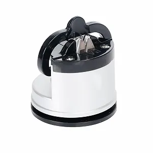 Точилка для ножів на присосці біла 2 шт. synthetic.ua - Фото 1