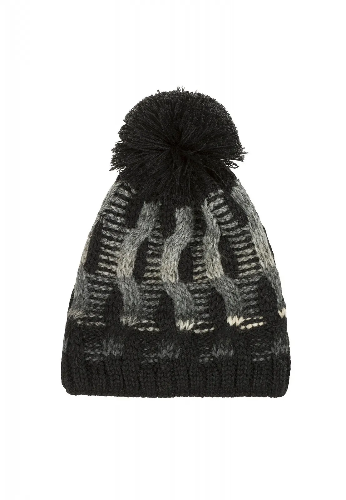 Вязаная шапка с помпоном, фото №2