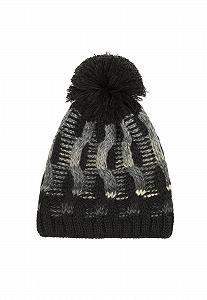 Вязаная шапка с помпоном synthetic.ua - Фото 1