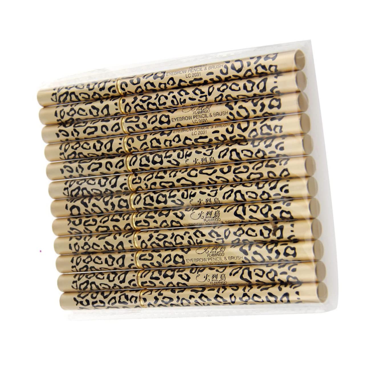 FRCOLOR Набір 12 шт. Водостійкий олівець для брів з пензлем Чорний, фото №4 FRCOLOR Набір 12 шт. Водостійкий олівець для брів з пензлем Чорний, фото №4