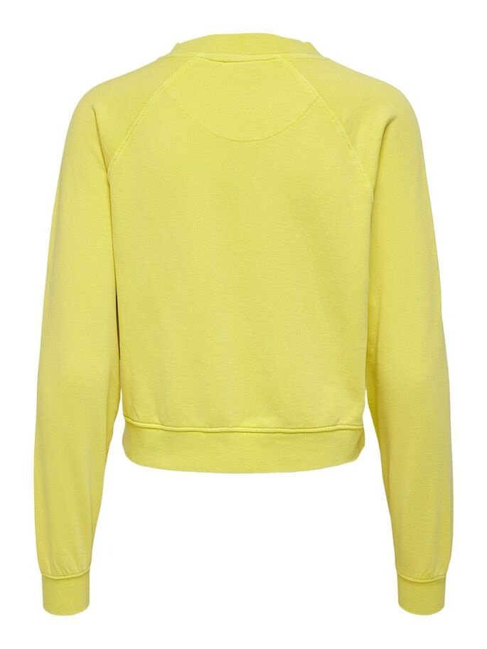 Світшот ONLSMILEY LIFE L/S SWT 15232823 Sunshine-SMILEY ONLY Жовтий M, фото №4