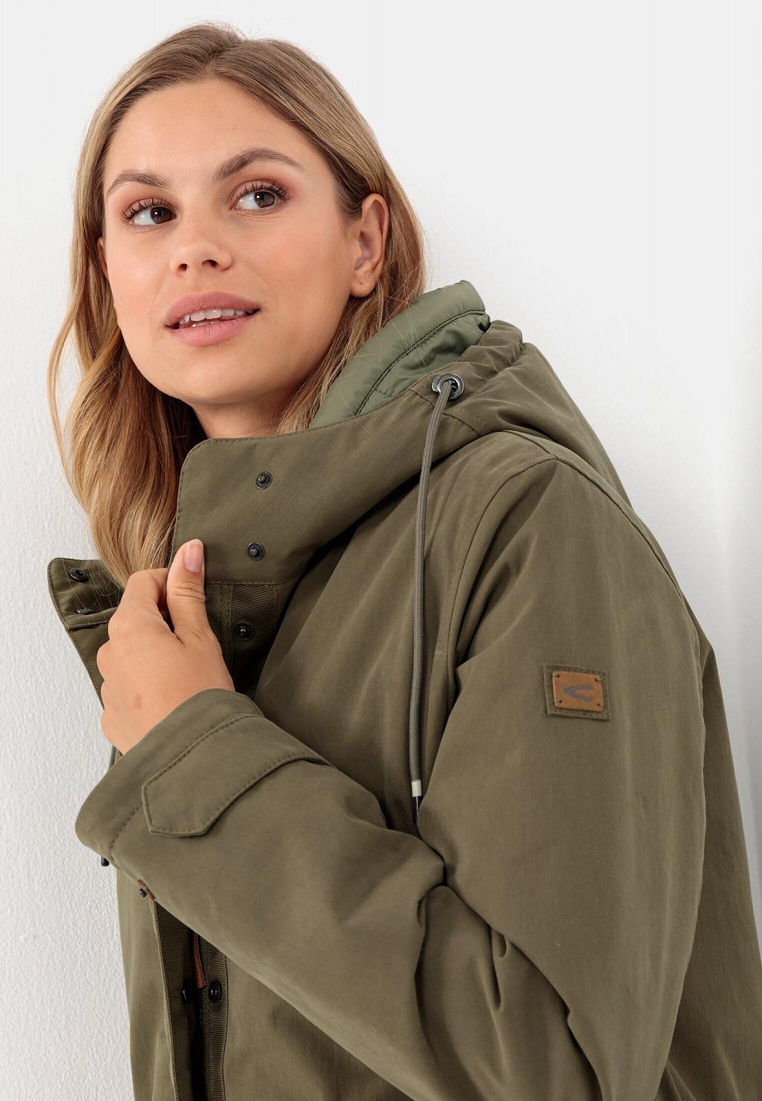 Функциональное пальто camel active Женское из органического хлопка, фото №6 Функциональное пальто camel active Женское из органического хлопка, фото №6