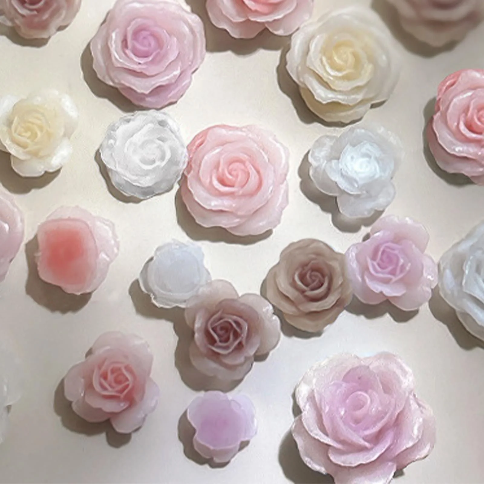 Прикраси Троянди 50шт для Манікюру, фото №6