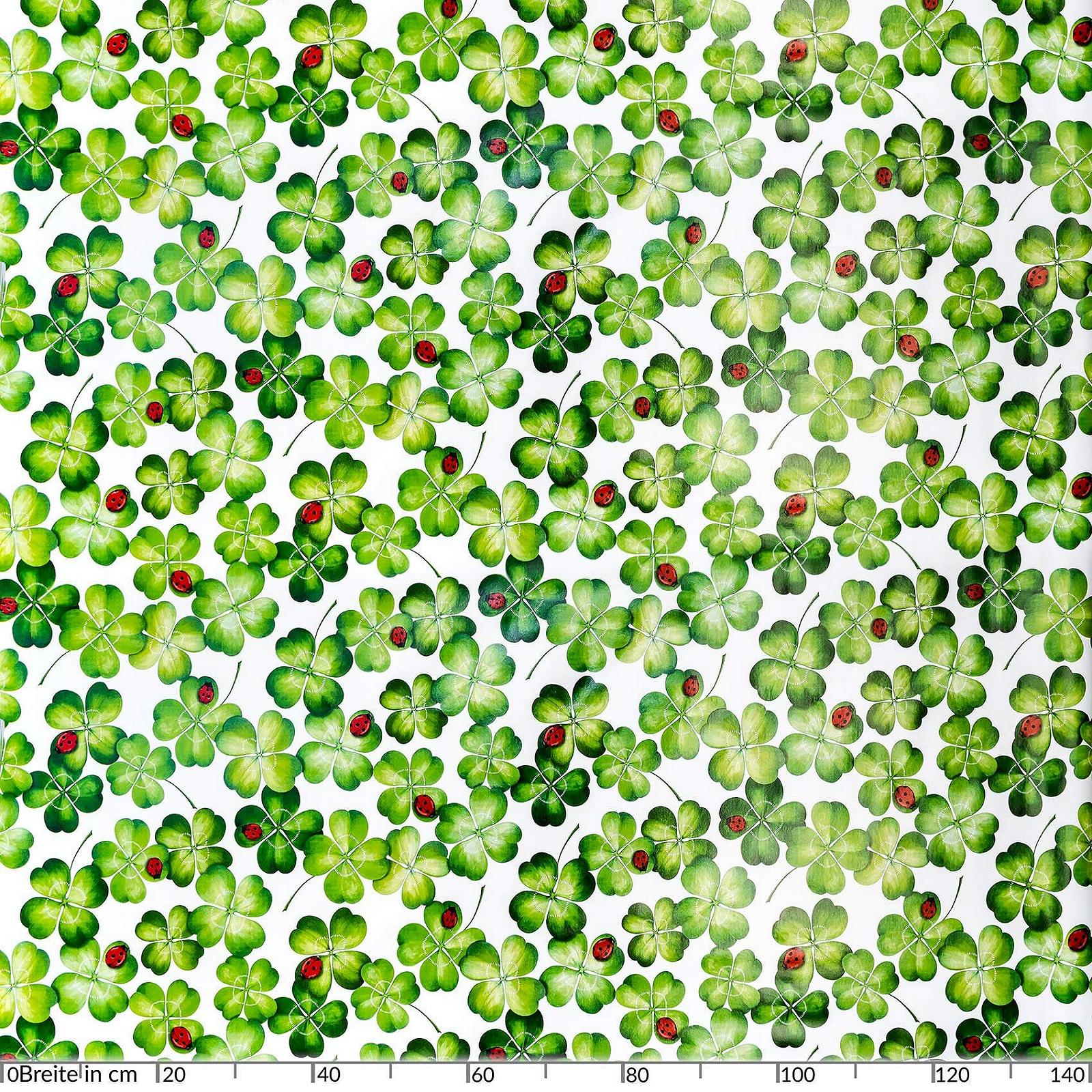 Скатертина клейончаста ANRO Lucky Charm 140 см кругла Сонечко та конюшина Мийна, фото №2