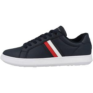 Кроссовки Tommy Hilfiger Corporate Cup Leather Stripes Fm0fm04275 - Фото 1