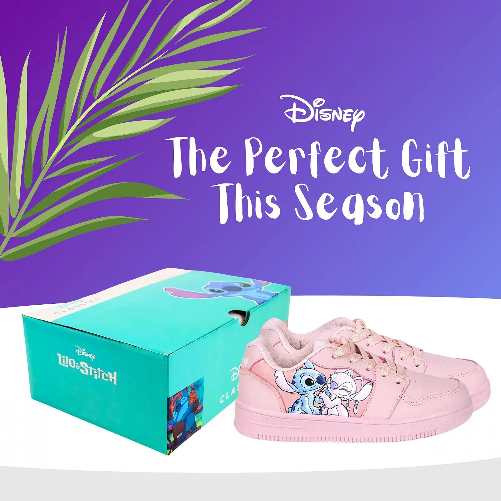 Кроссовки Disney Stitch & Angel для девочек Stitch & Angel Размер UK 11 до 4, фото №7