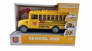 Автобус Школьный Shantou Sсhool Bus свет звук 20 см 151427 - Фото 1