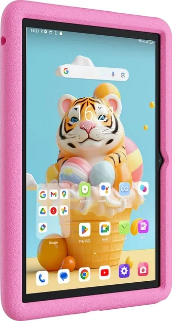 Планшет 10.1" Blackview Tab 80 Kids 4+8/64Gb 4G 2-SIM 8 ядер Android 14 7680 mAh Pink, фото №3