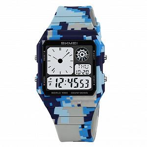 Годинник Skmei 2347 Camo Blue - Фото 1