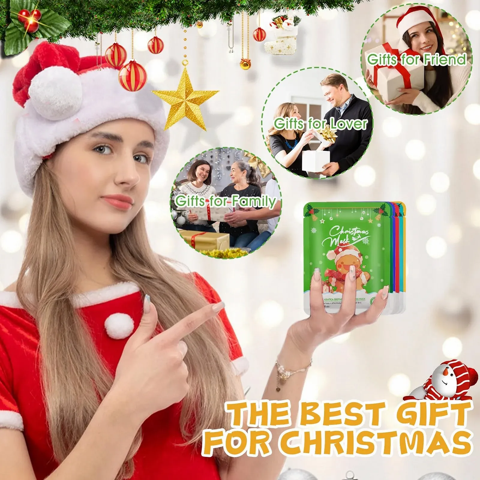 Зволожувальна маска WEILAOK для обличчя, колагенова маска, корейська, 6 штук, фото №6 Зволожувальна маска WEILAOK для обличчя, колагенова маска, корейська, 6 штук, фото №6