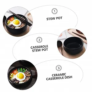 Горшок для тушения TIDTALEO Керамический 1100 мл С подставкой Кислотостойкий Энергоэффективный synthetic.ua - Фото 1