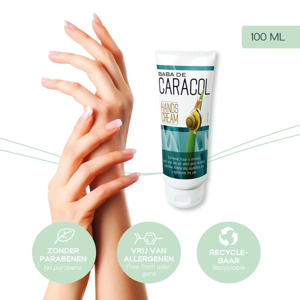 Крем для рук Orange Care Baba de Caracol, 100 мл, фото №7