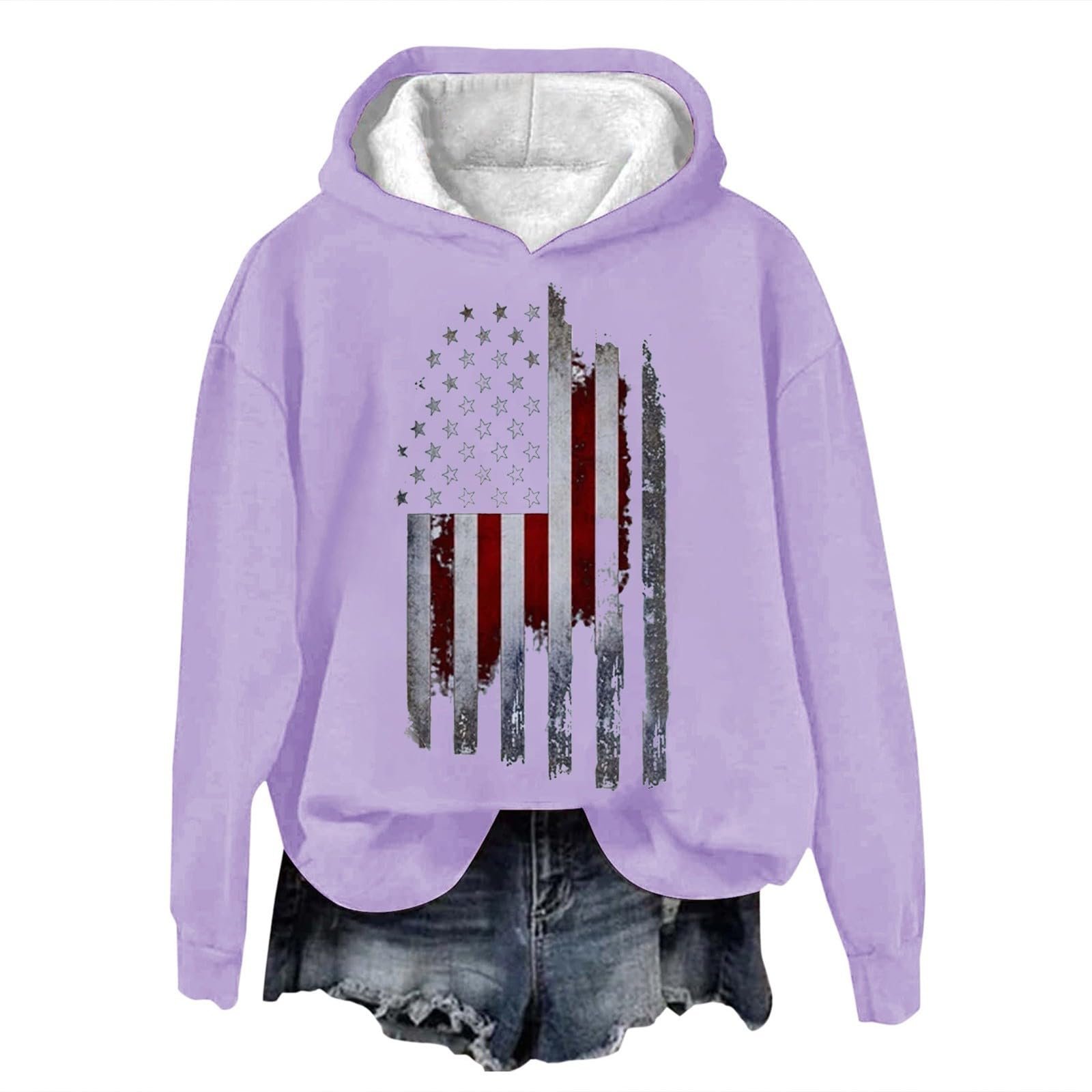 Куртка-толстовка розовая женская оверсайз джемпер женский свитшот для женщин с принтом американского флага, фото №3 Куртка-толстовка розовая женская оверсайз джемпер женский свитшот для женщин с принтом американского флага, фото №3