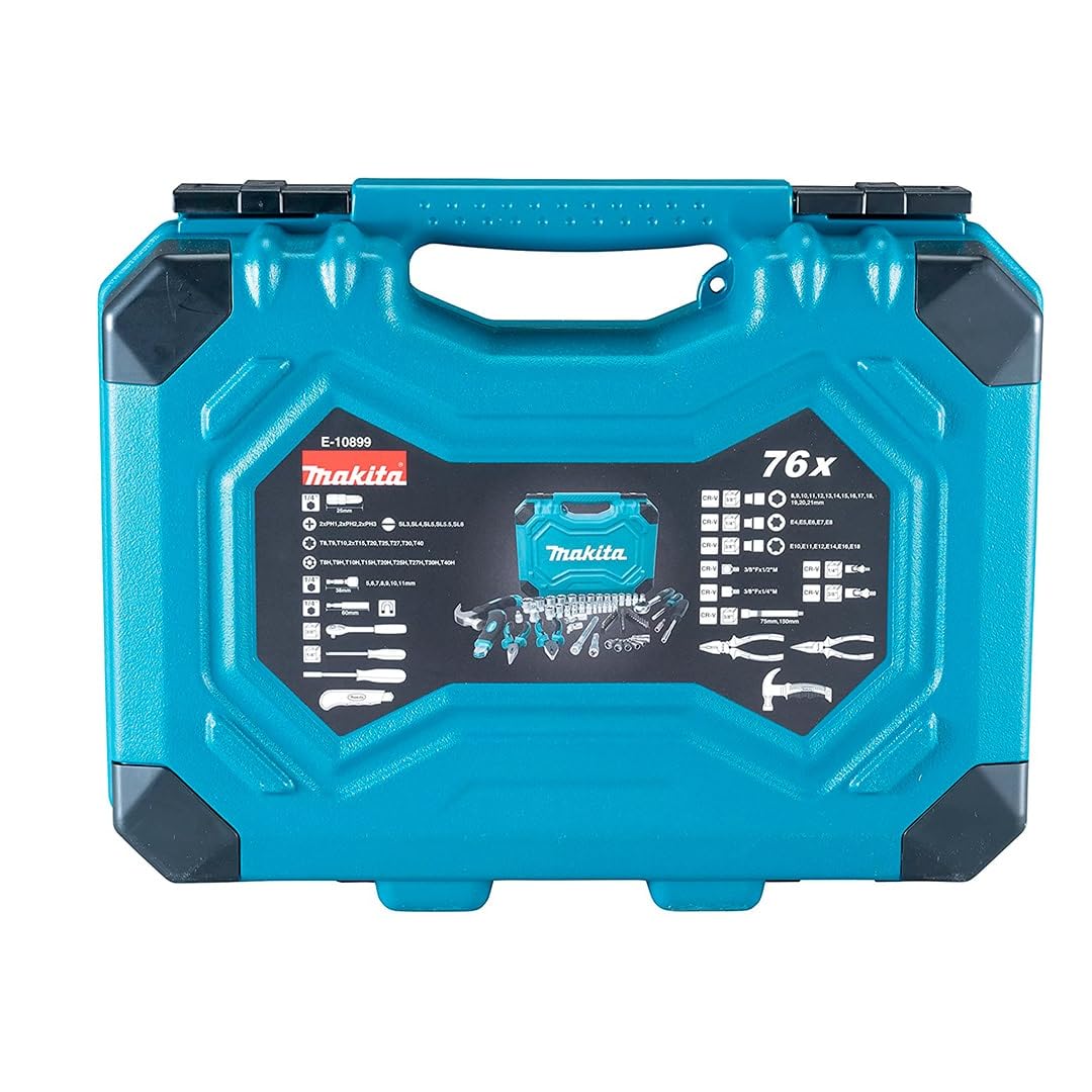 Набор ручных инструментов Makita E-10899 76 предметов, фото №6