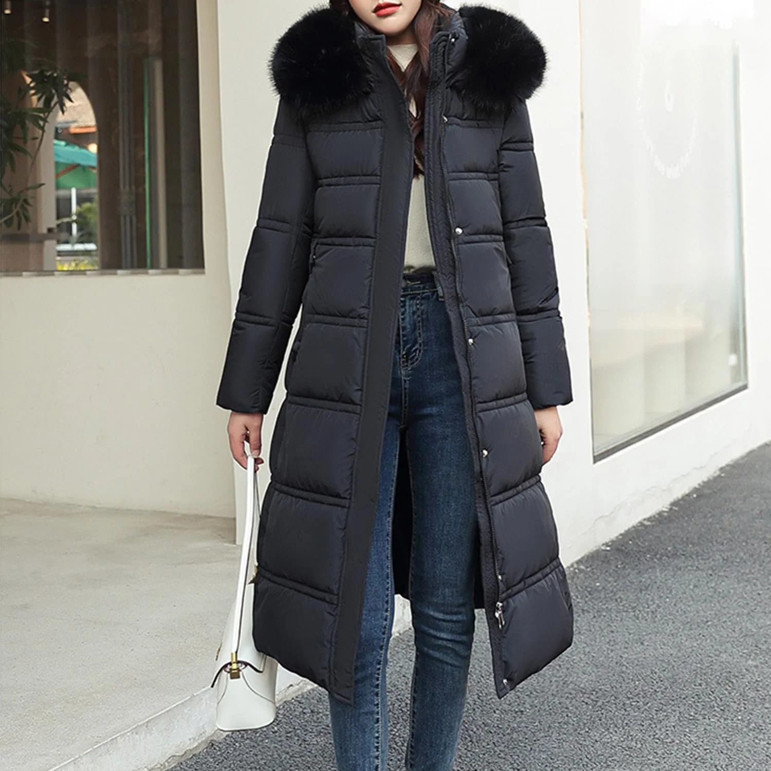 Пальто Laemilia Женское Зимнее Средней Длины, фото №2 Пальто Laemilia Женское Зимнее Средней Длины, фото №2