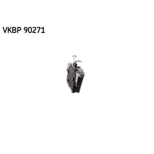 Комплект гальмівних колодок SKF VKBP 90271 для PEUGEOT задня вісь, фото №2 Комплект гальмівних колодок SKF VKBP 90271 для PEUGEOT задня вісь, фото №2