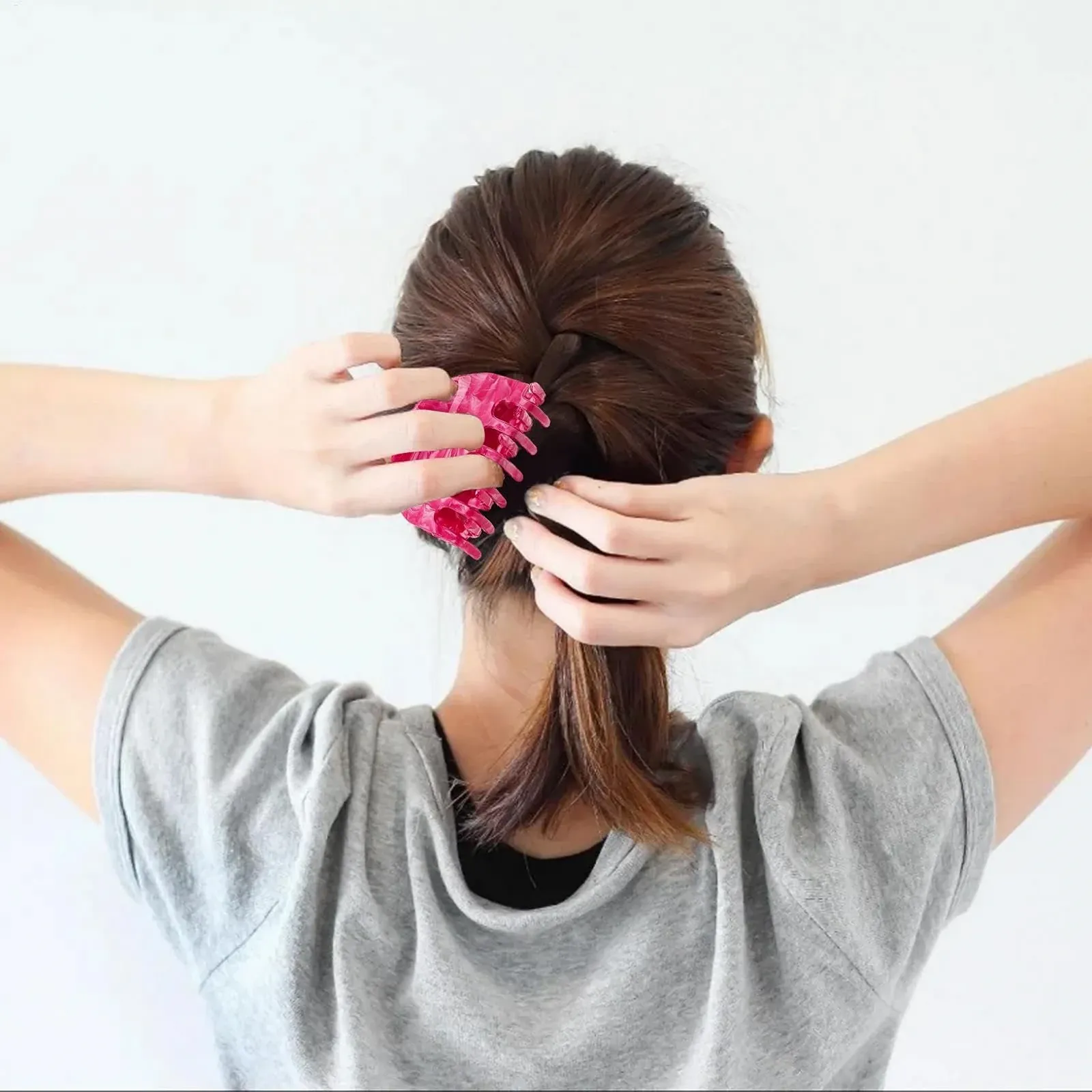 Заколка для волос Bexdug, маленькие заколки для волос, нескользящие зажимы для укладки волос, головные уборы, удобная гавайская заколка для волос для женщин, подруги, матери, фото №7