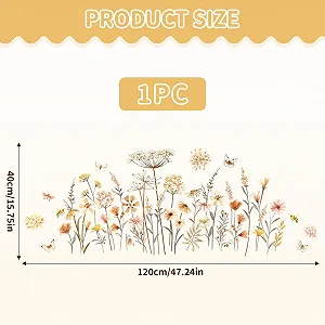 Наклейка на стіну tiyitok Квіти Кульбаби та Метелики Boho ціна на synthetic.ua - Фото 1 Наклейка на стіну tiyitok Квіти Кульбаби та Метелики Boho synthetic.ua - Фото 1