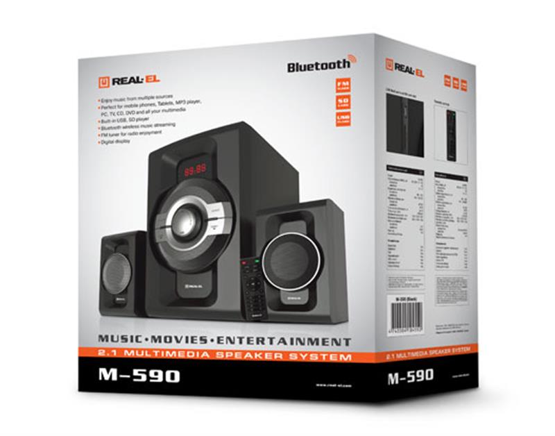 Акустическая система Real-EL M-590 black, фото №10 Акустическая система Real-EL M-590 black, фото №10