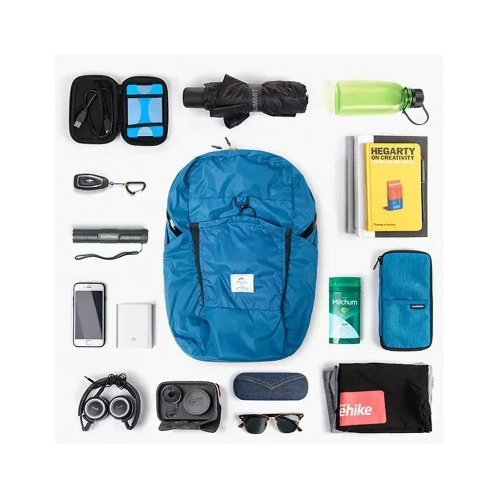 Рюкзак туристический Naturehike Ultralight NH17A017-B22л Black (6927595725092), фото №6