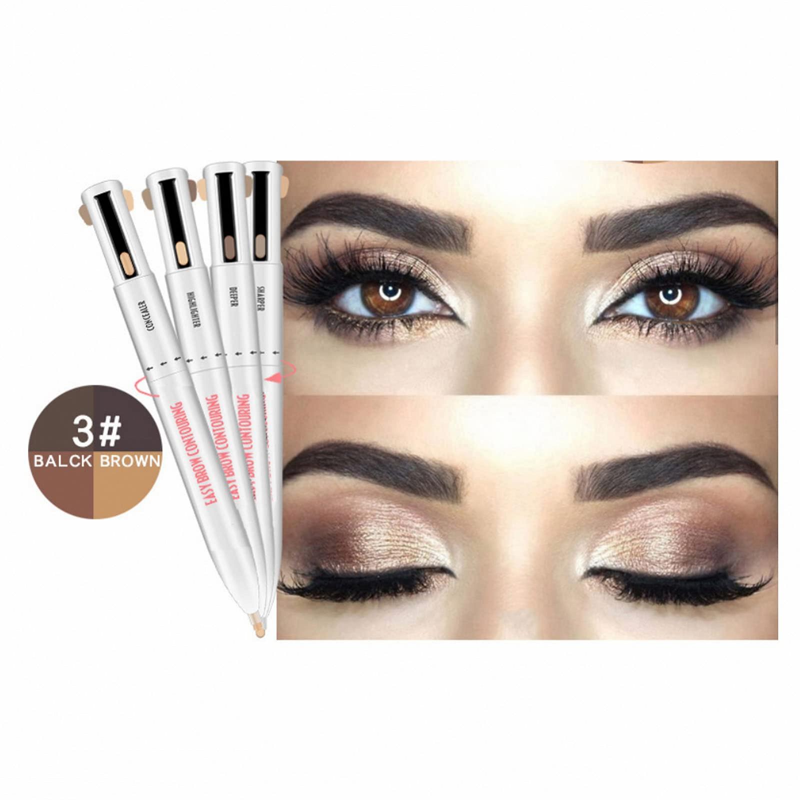 Олівець 4-в-1 для бровей, фото №5