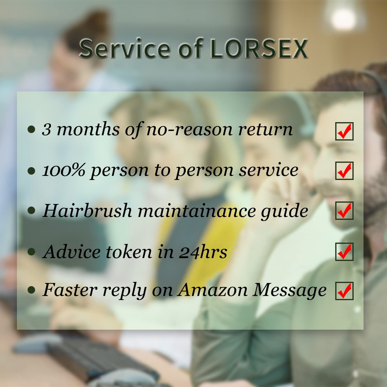 Щітка для волосся LORSEX, велика бамбукова щітка з щетиною кабана, щітка для розплутування довгого волосся та кучерів для жінок, чоловіків та дітей, масажна щітка для шкіри голови, фото №7