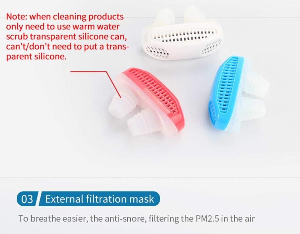 Кліпса для носа GHzzy для полегшення дихання проти хропіння, 3 шт., фото №3