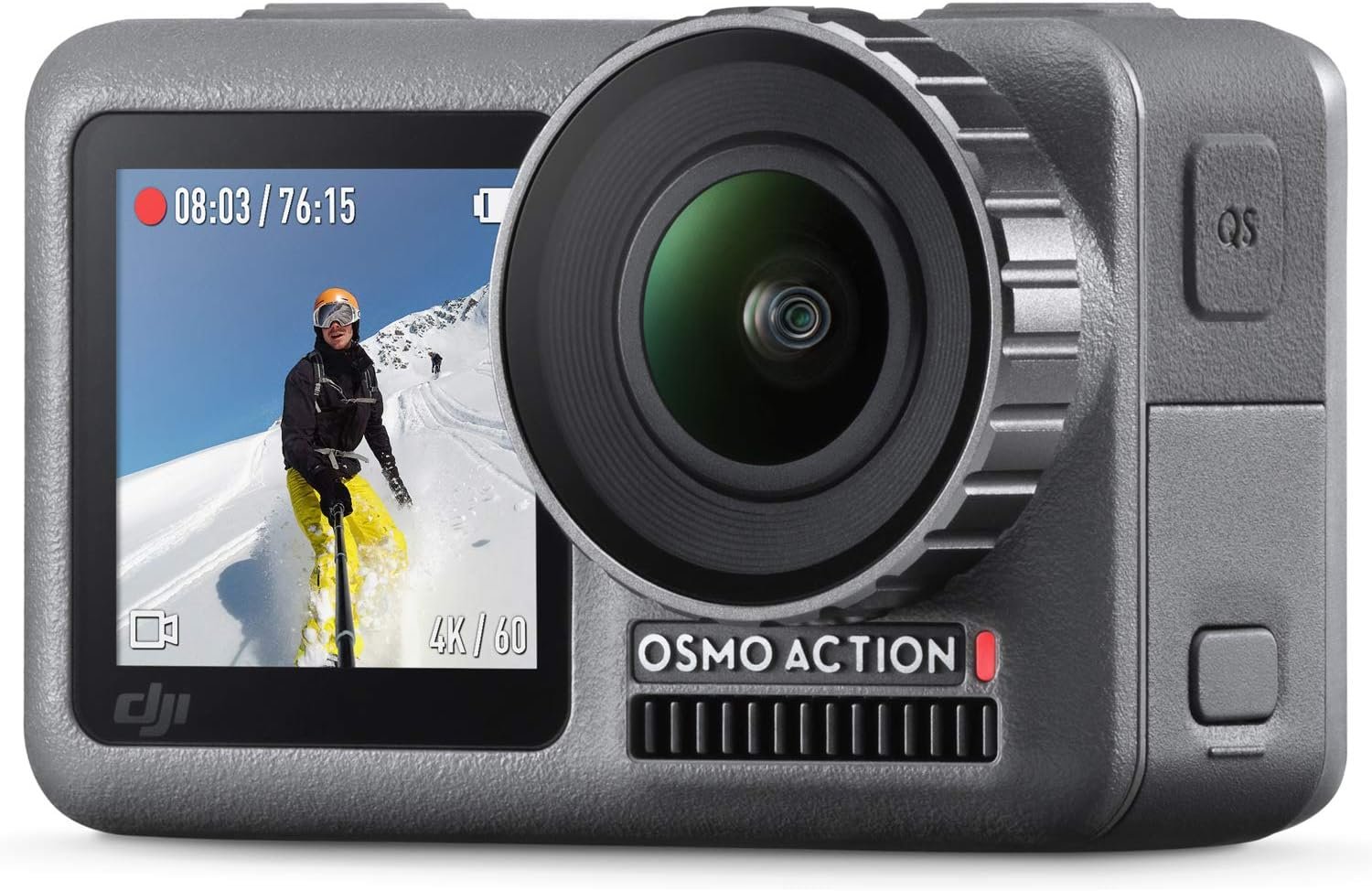 Экшн-камера DJI Osmo Action Adventure Combo / 12Мп / 4K / 240fps / Wi-Fi / Влагозащищенная до 11м / Темносерая, фото №5