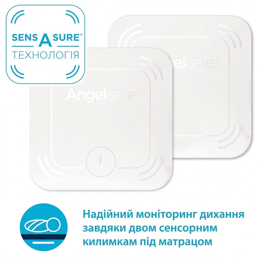 Видеоняня Angelcare SmartSensor Pro 3 / 3-в-1 / 2 беспроводных сенсорных коврика, фото №5
