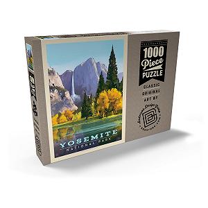 Пазл MyPuzzle Special Collection Yosemite National Park: Golden Vista Vintage Poster Premium 1000 деталей synthetic.ua - Фото 1