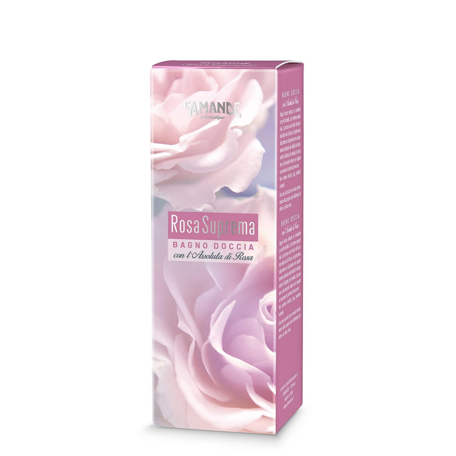 Гель для душа L'Amande Rosa Suprema 250 мл, фото №3