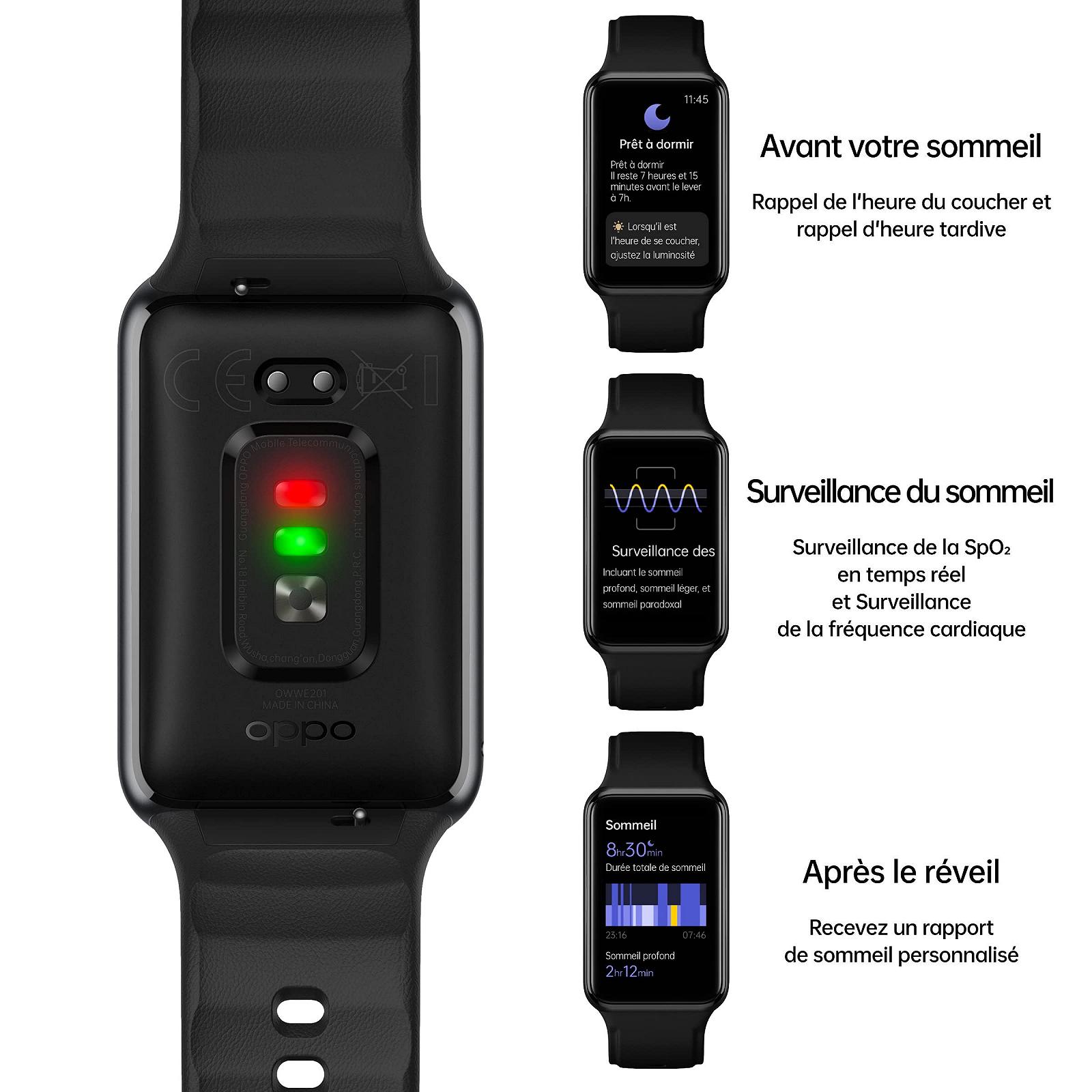 Умные часы OPPO Watch Free AMOLED 1.4 дюйма черный, фото №3