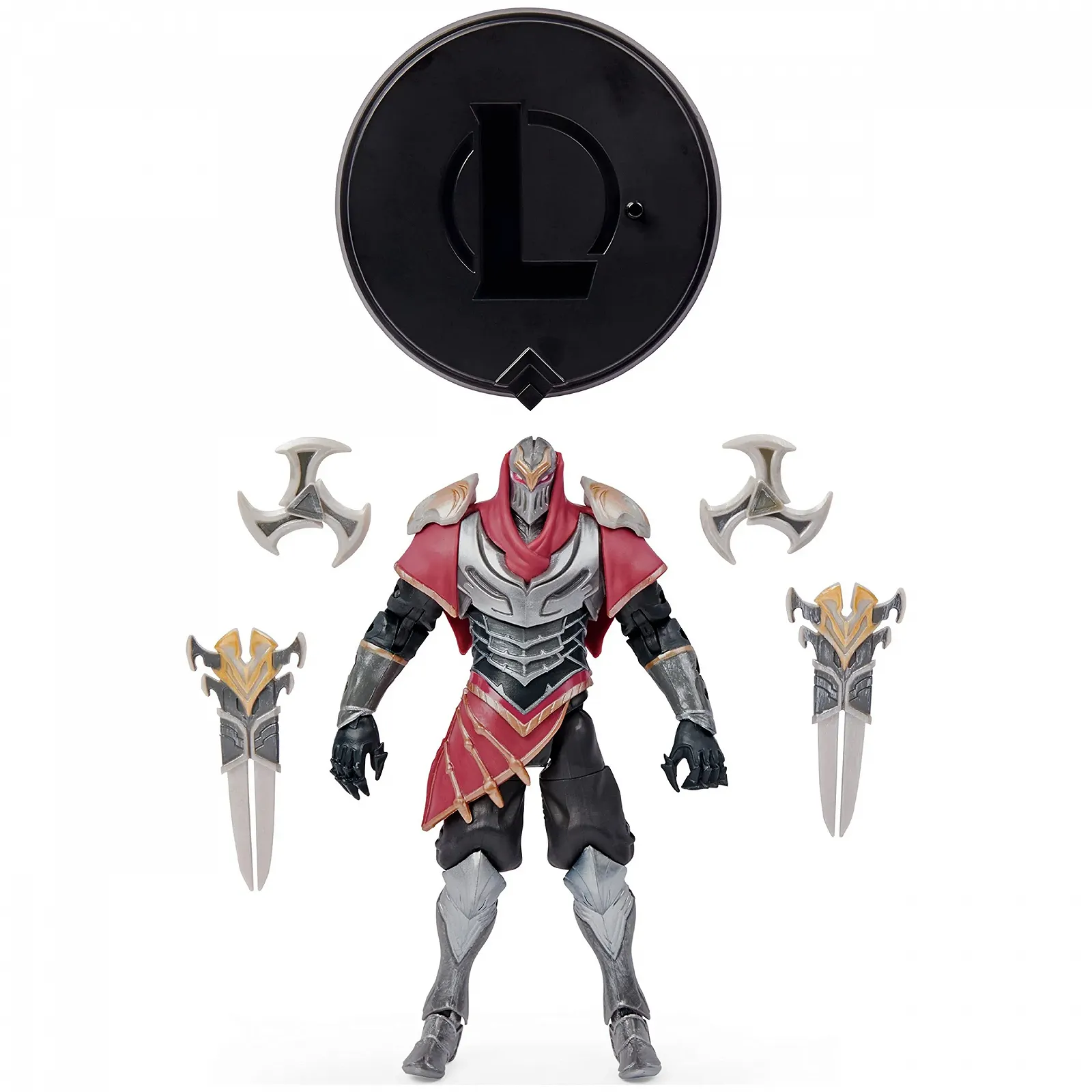 Колекційна фігурка League of Legends Zed Deluxe з аксесуарами 15 см, фото №6