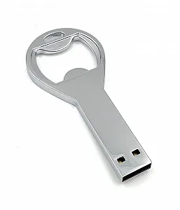 USB-флеш-накопичувач Onwomania Bottle Opener 32 ГБ Metal Silver - Фото 1