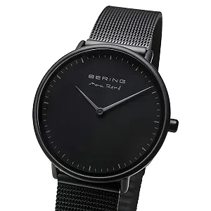 Женские кварцевые часы BERING 30 mm Стальной корпус и циферблат Миланский браслет Сапфировое стекло 3 ATM 15730 synthetic.ua - Фото 1