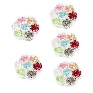 Камень для ногтей Healeved, смола, блестящие украшения для ногтей, разноцветная цветочная коробка, универсальные украшения для маникюра и креативных DIY-проектов - Фото 1