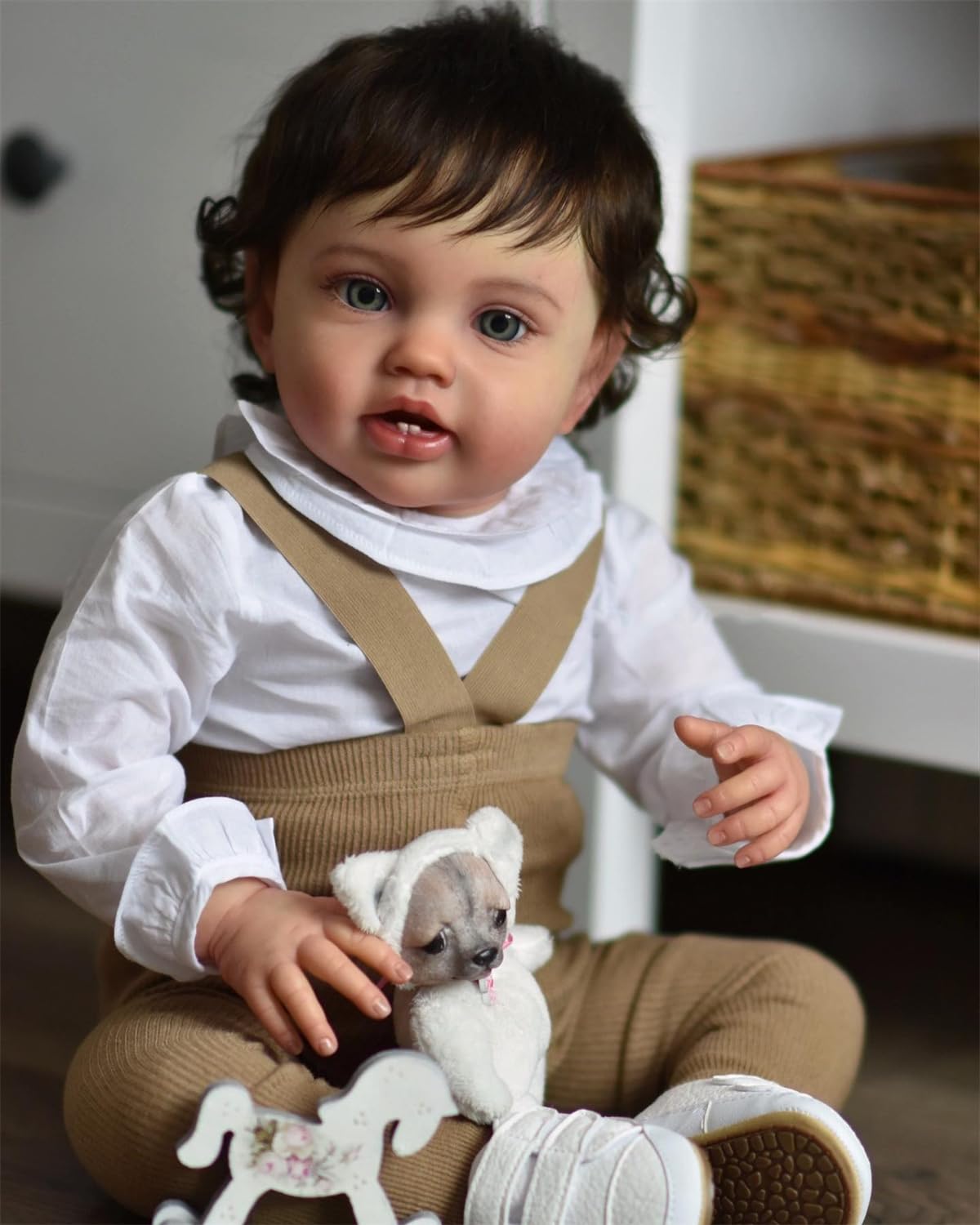 Кукла Zero pam Reborn Baby Boy 60 см Большой размер Силиконовая кукла с волосами Реалистичная кукла как настоящая кукла Reborn Кукла, фото №1