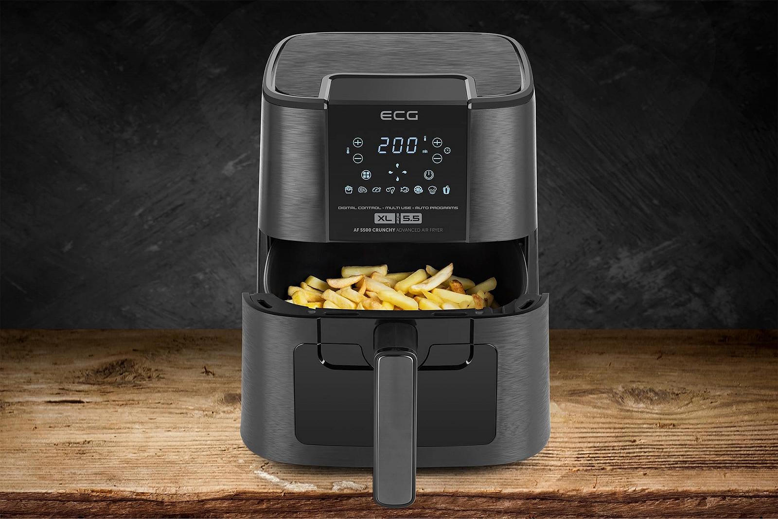 Мультипечь ECG Crunchy AF 5500 5,5 л, фото №10