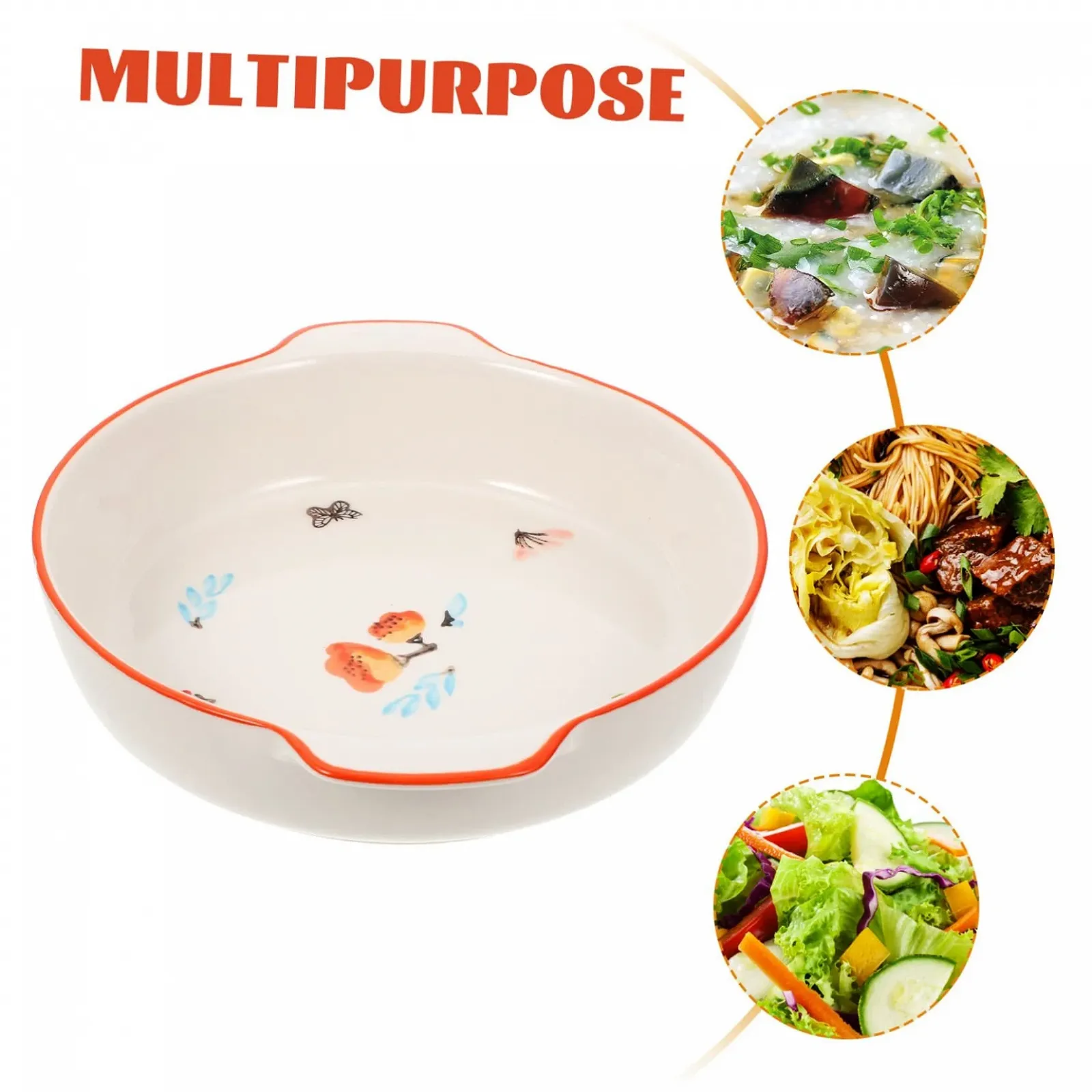 Форма для запекания керамическая тарелка миска для аэрофритюрницы, фото №2 Форма для запекания керамическая тарелка миска для аэрофритюрницы, фото №2