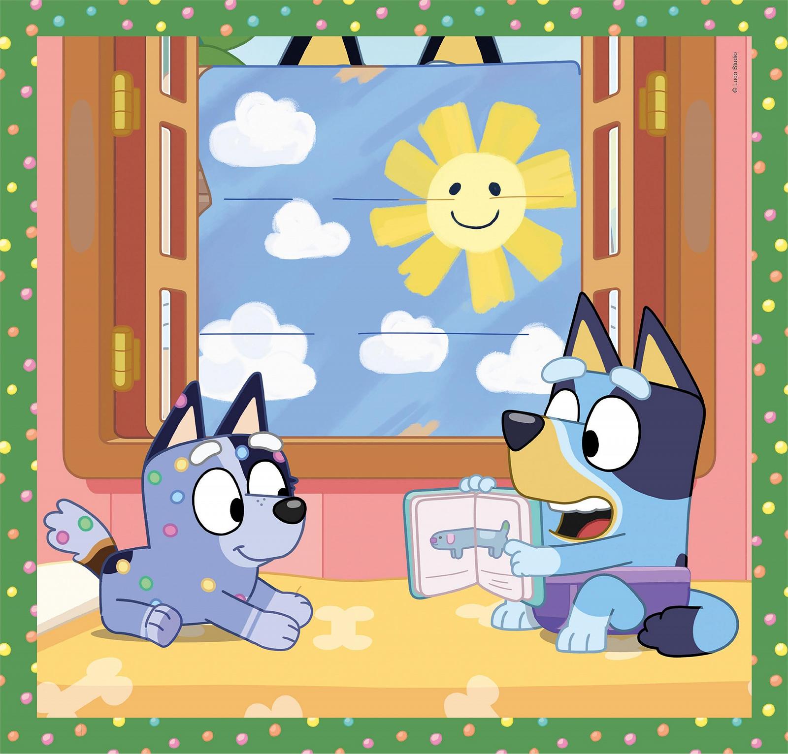 Пазл Clementoni Bluey 25308 3 x 48 елементів 32 x 22 см для дітей від 5 років, фото №6