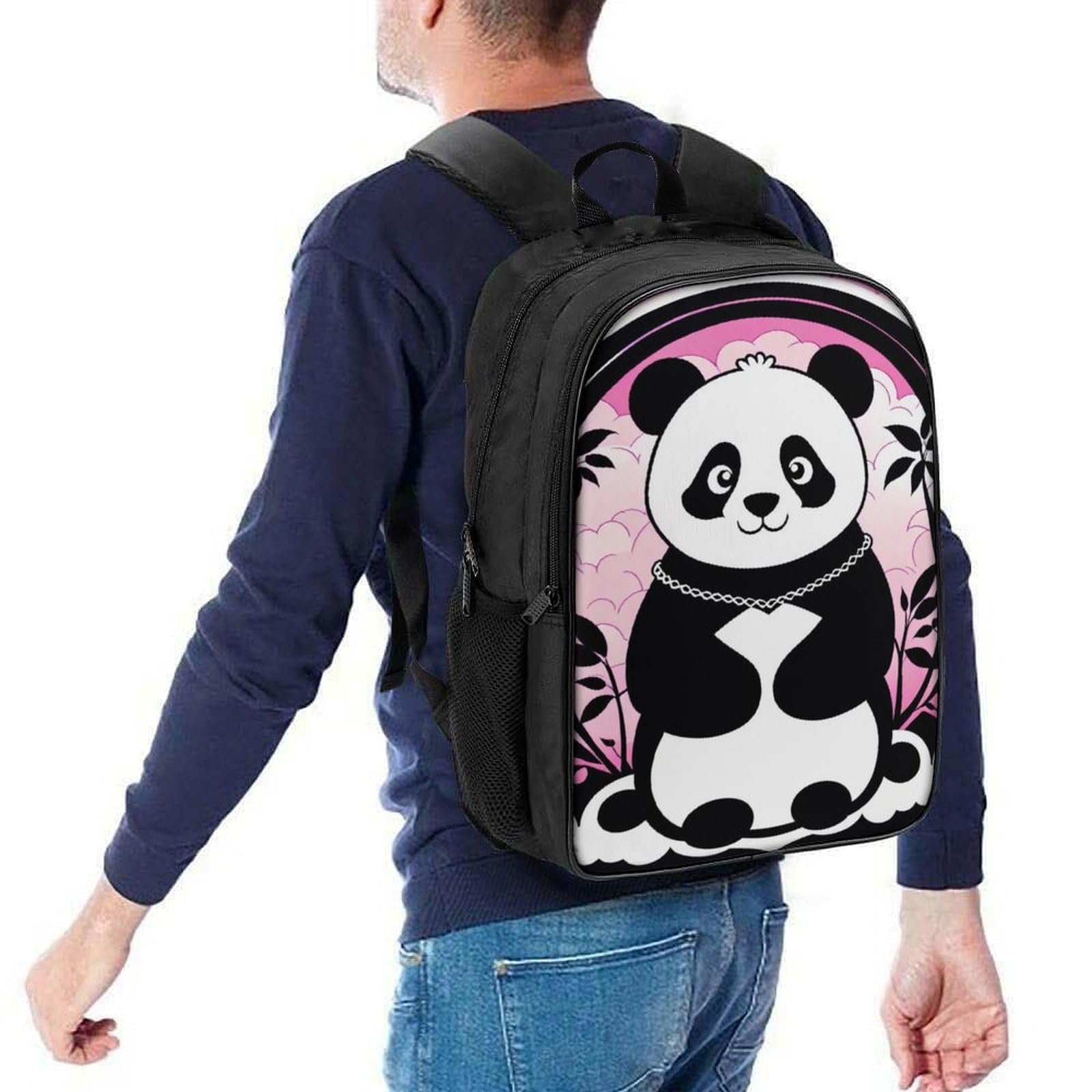 Ранець Panda для дівчаток, шкільний рюкзак для підлітків, шкільний ранець для початкової школи, дитяча шкільна сумка, повсякденний рюкзак, 40x28x16 см, фото №5