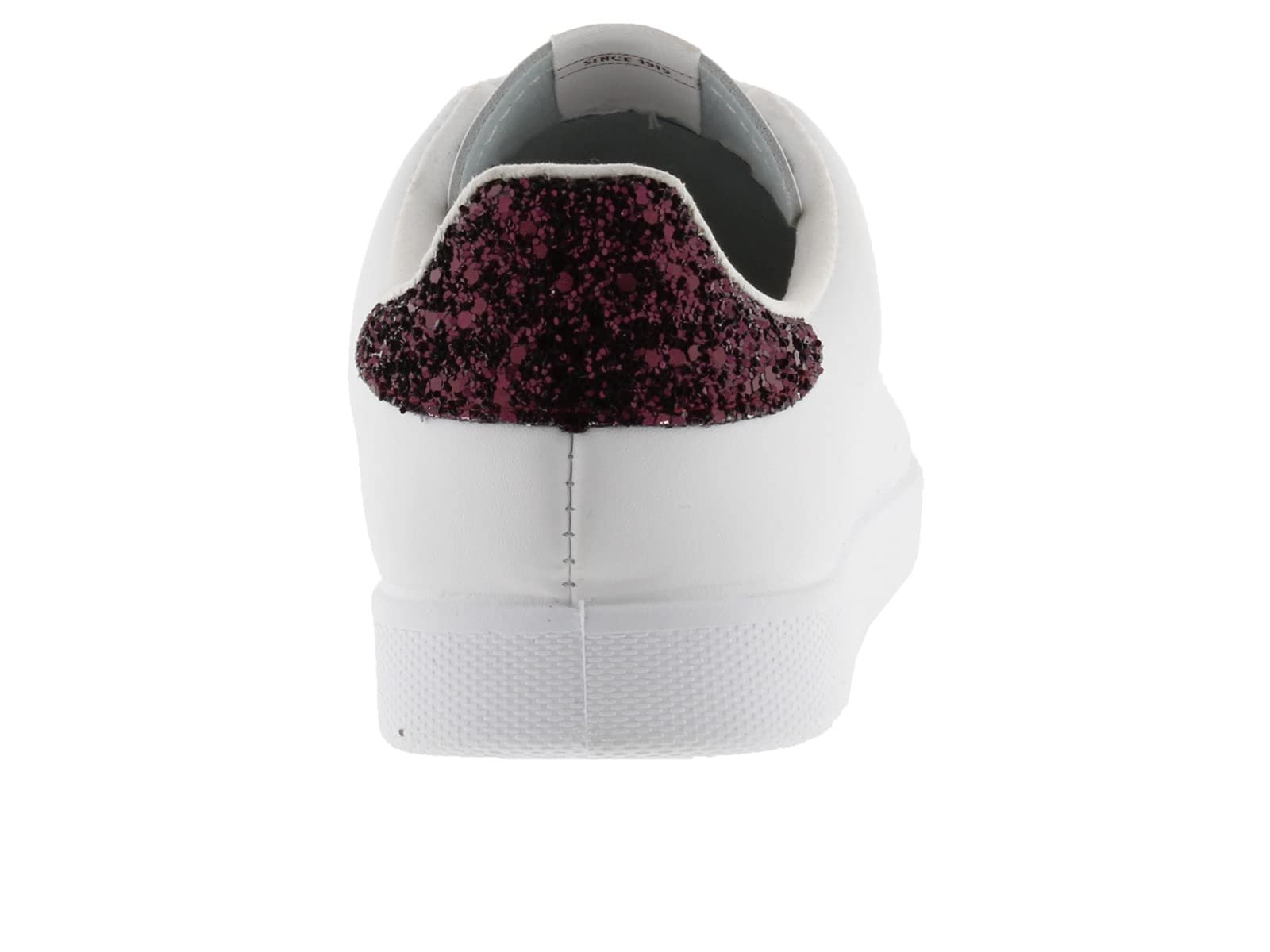 Кросівки Victoria 1125104-Women Low-Top Tenis Шкіра та Блискітки Каблук та Перфорований Логотип, фото №3