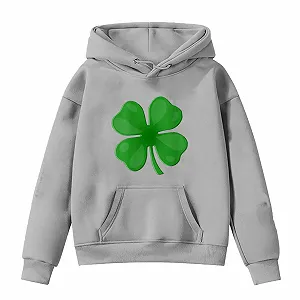 Худи для девочки на День Святого Патрика, размер 158, с длинными рукавами - Фото 1
