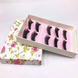 Ресницы Angoily 15 пар полные полоски ресницы крест ручной работы из синтетического волокна роскошные длинные густые synthetic.ua - Фото 1