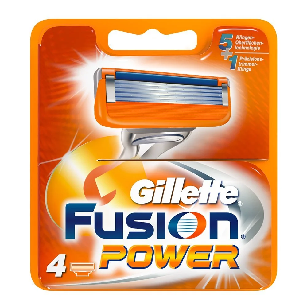 Сменные лезвия для бритвы Gillette Fusion Power 2014 Edition 323821, фото №1